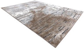 Moderný koberec COZY 8876 Rio - Štrukturálny,  dve vrstvy rúna, hnedá