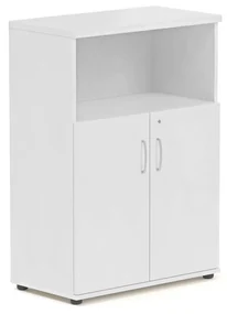 Stredná skriňa Visio 80 x 38,5 x 113 cm, biela