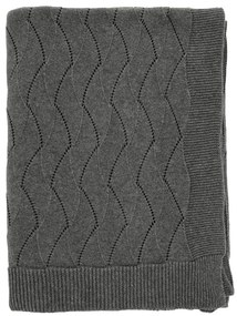 Sivá pletená deka 130x170 cm Gentle – Södahl