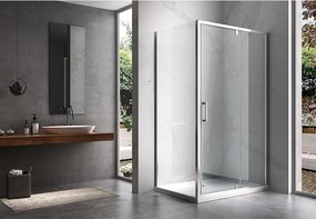 BPS-koupelny Obdĺžnikový sprchovací kút HYD-OK07D 120x100 chróm/transparent - bez vaničky