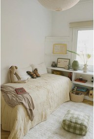 Zelený detský sedací vak Vichy – Lorena Canals