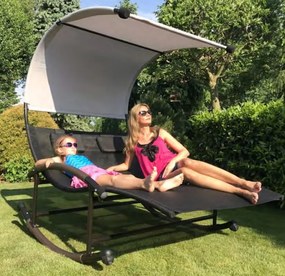 ZÁHRADNÉ HOJDACIE LEŽADLO CAPRI 2 MIESTNÉ