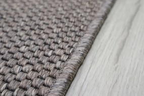 Vopi Nášľapy na schody Nature hnedý polkruh, samolepiaci - 28x65 polkruh (rozmer vrátane ohybu)