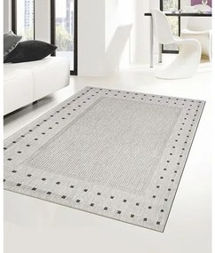 Podlahový koberec Floorlux 20329-04 silver-black 120x170 cm (metráž)