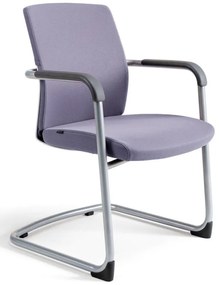 OFFICE PRO bestuhl Konferenčná rokovacia stolička JCON WHITE šedá