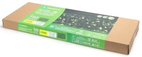 Aigostar - LED Solárna reťaz 102xLED/2x0,7m IP65 teplá biela ivy