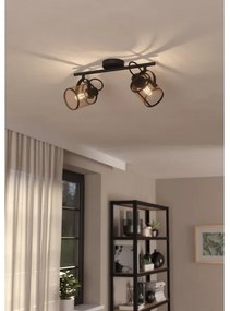 Eglo 43532 - Stropné bodové svietidlo DELLOW 2xE27/40W/230V