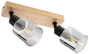 Redo 01-3985 - Bodové svietidlo ROTIS 2xE14/15W/230V