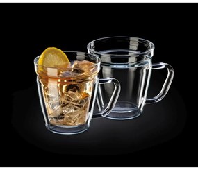 SIMAX LUNGO ŠÁLKY S DVOJITOU STENOU 180ML SADA 2KS