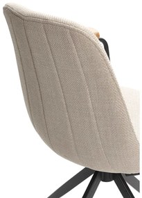 Béžové jedálenské stoličky v súprave 2 ks Tali – Marckeric