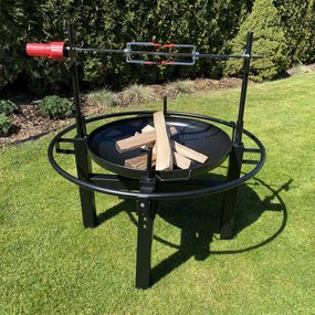 Multifunkčné ohnisko + gril s el. ihlou Avenberg KENTUCKY