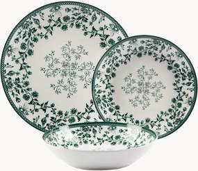 Porcelánová súprava riadu Giardino Segreto, 6 osôb, 18 ks