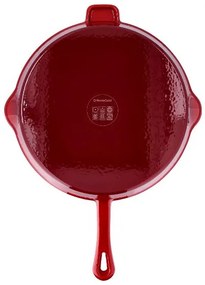 Silvercrest®  Liatinová panvica Premium, 30 cm (červená)  (100393139)