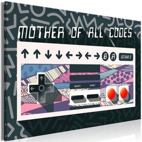 Artgeist Obraz - Mother of All Codes (1 Part) Wide Veľkosť: 120x80, Verzia: Premium Print