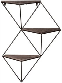 Nástenná polica 34x45 cm smrek