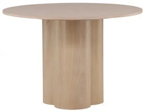 OLIVIA okrúhly jedálenský stôl bielená
