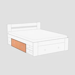 BTC LARISA UP ČELO 1 Varianta: CAPPUCCINO