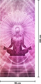 Fototapeta na dvere - Meditácia (95x205cm)