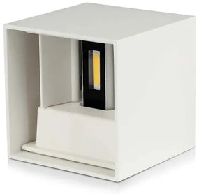 LED Vonkajšie nástenné svietidlo LED/11W/230V 4000K IP65 biela