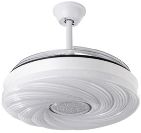 LED Stmievateľný stropný ventilátor LED/60W/230V + diaľkové ovládanie