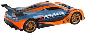 Lean Toys Veľké športové auto na diaľkové ovládanie 1:10 - oranžové