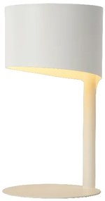 Lucide 45504/01/31 KNULLE - Stolná lampa - priemer 15 cm - 1xE14 - biela