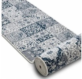 Behúň HEOS 78586 krém / nebeský PATCHWORK, lisabonský obklad