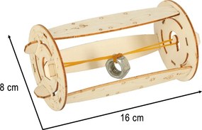 KIK Vzdelávacia súprava na vedecké experimenty DIY mechanika a gravitácia 3v1