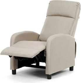 Polohovacie kreslo béžové TV-W3397 CRM2