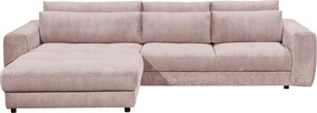 XXXLutz ROHOVÁ SEDAČKA, textil, kompozitné drevo, svetloružová MID.YOU - Sedačky - 002220033605