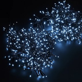 Vianočné svetielka vnútorné studená biela 300 LED