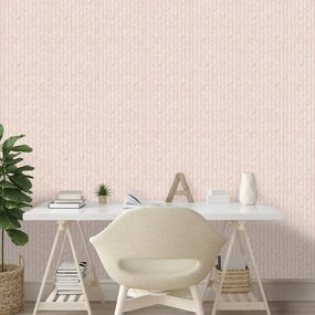 Fototapeta jemné ružové geometrické vzory