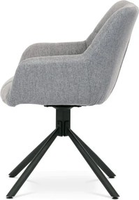 Jedálenská stolička sivá HC-532 SIL2