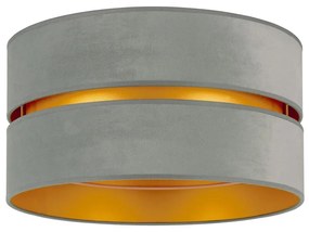 Duolla - Stropné svietidlo DUO 1xE27/15W/230V svetlo pr. 40 cm zelená/zlatá