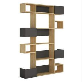 Knižnica Niho Anthracite a Oak