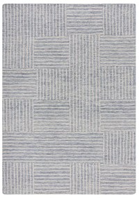 Svetlomodrý ručne tkaný vlnený koberec 160x230 cm Memphis Wool – Flair Rugs