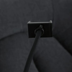 Polohovacie kreslo sivé, elektrické TV-7089 GREY2