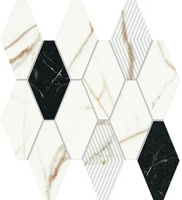 Obklad Mozaika Floris White 30,5/30,5