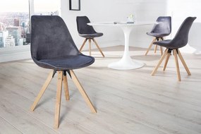 Stolička Sweden NewLook antracit
