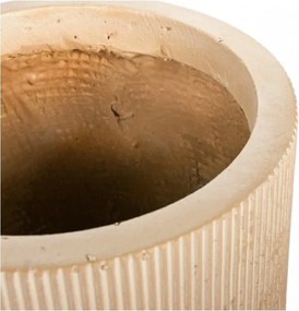 MI Sada keramických kvetináčov MARRON (3ks)