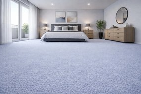Condor Carpets, Metrážny koberec Carousel 384, na mieru, šíře 4m, modrá, filc, detská izba