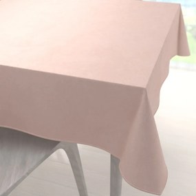 Biante Veľký zamatový štvorcový obrus Velvet Prémium SVP-043 Púdrovo ružový 150x150 cm