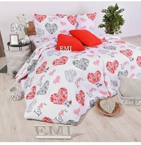 OBLIEČKY BAVLNENÉ MARIELA EMI, Štandardný set jednolôžko obsahuje 1x 140x200 + 1x 70x90