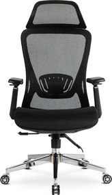 Kancelárske kreslo ergonomické otočné OHIO čierne