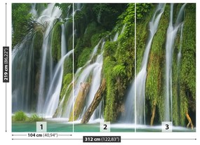 Fototapeta Vliesová Vodopády chorvátsko 208x146 cm