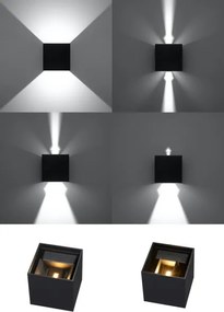 Vonkajšie nástenné svietidlo KIOTO 1xG9/5W/230V IP44 čierna