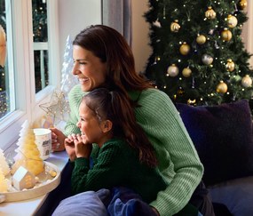 LED stromček z pravého vosku, veľký