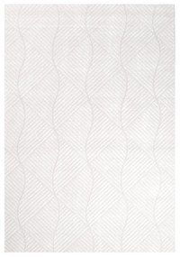 Dekorstudio Jednofarebný koberec FANCY 904 - smotanovo biely Rozmer koberca: 80x150cm