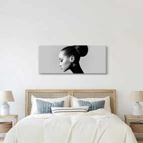 Obraz - Profil krásnej ženy (120x50 cm)