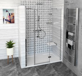 Polysan Polysan, FORTIS LINE obdĺžniková sprchová zástena 1000x800 mm, R varianta, FL1010RFL3580